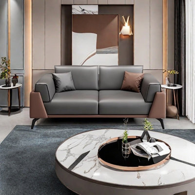 Modern light luxury leisure business office sofa