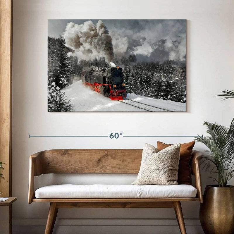 Train à vapeur allemand Mehar, H 32 po x l 48 po