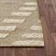 Tapis intérieur / extérieur en laine naturelle et jute fabriqué à la main-558025339