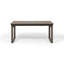 Table de salle à manger d'extérieur extensible en bois d'acacia, gris