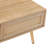 41.34" Rattan Coffee Table With Sliding Door Storage-816735389