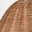 Norman 1 Light Dining Room Pendant With Ash Wicker Shade-259607383-259607466