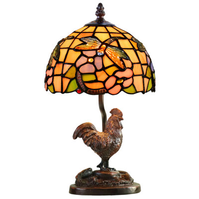 Lampe d'appoint Tiffany Meadow Rooster