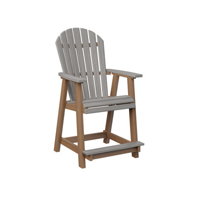 Comfo Back Outdoor Bar Stool