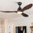 52" 3-Blade Smart LED Ceiling Fan with Dimmable Light and Remote Control-1186187574-1175352001