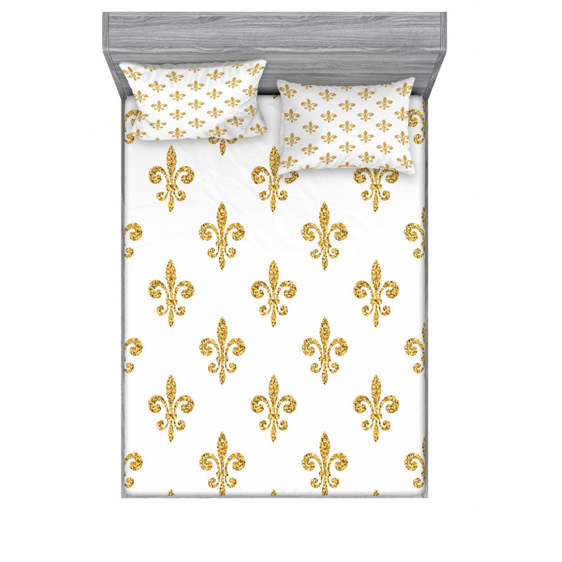Microfiber Sheet Set, Full Sheet Set with Fitted Sheet