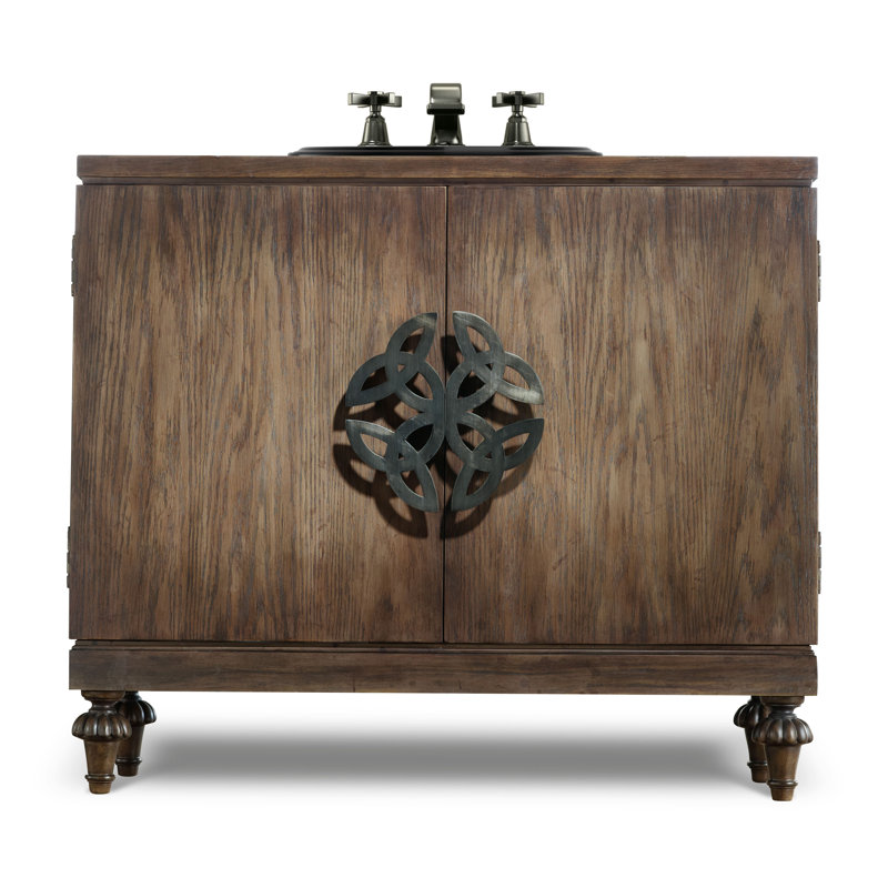 Base de meuble-lavabo de coffre de lavabo 42" seulement Dwayne