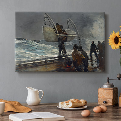 Signal of Distress-Winslow Homer-Toile tendue avec châssis-1890