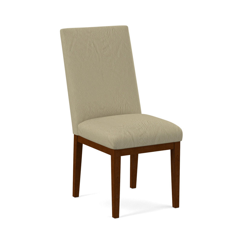 Upholstered Dining Chair, Rumor Bliss, Weathered Gray