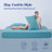 Cooling Fitted Sheet with Pillowcase, Q-Max Cooling Fabric, Silky Smooth-100752560