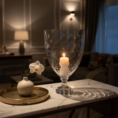 Glass Tabletop Hurricane