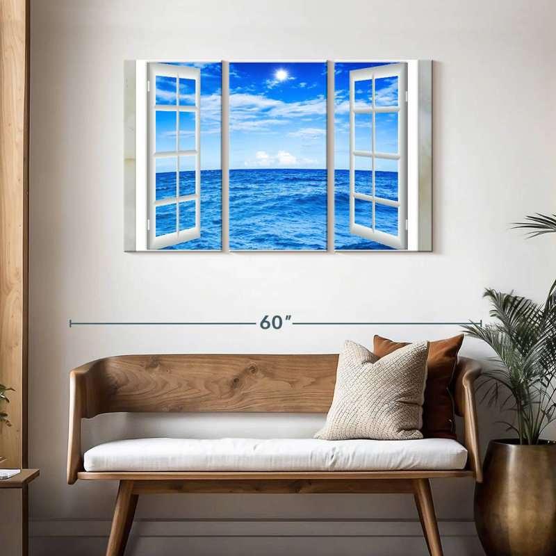 Gillard Ocean Window, 28" H x 45" W