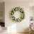 Easter Wreath For Front Door Decor Easter Decorations Easter Wreath for Front Door With Easter Eggs Artificial Daisy Flowers 18 inch Artificial Easter Wreath