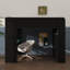Lit superposé double avec bureau réglable en hauteur, comprend une armoire et un éclairage RVB-663917572