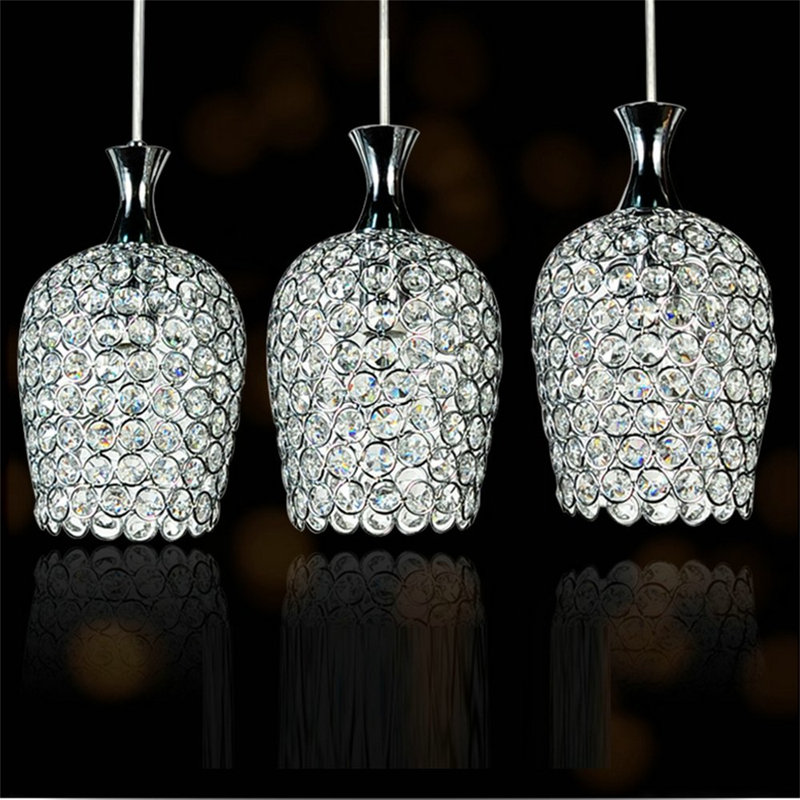 3 - Light Sliver Kitchen Island Pendant