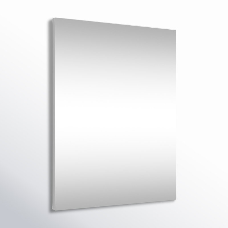 Verdera Recessed or Surface Mount Frameless Medicine Cabinet with 3 Adjustable Shelves, 30" H x 24" W x 4.75" D