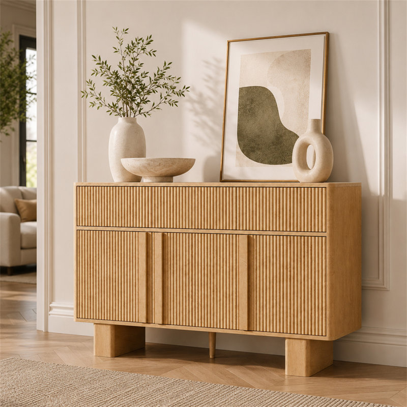 Buffet de 47 po de large avec rangement