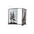 Jahkir 2 Panel Steel Fireplace Screen