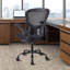 Blue Elephant Vinyl and Mesh Task Chair