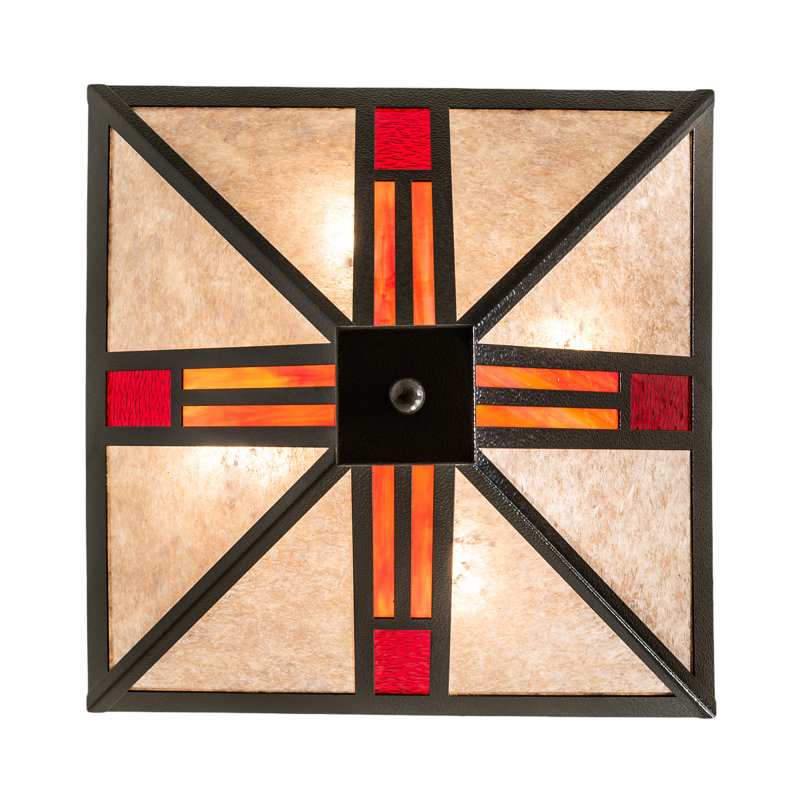 4 - Light Semi Flush Mount