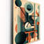 Janeira - Abstract Mid Century Wall Clock-1341375742