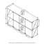 Besi 119.99cm W Metal Shelving Unit-113644975