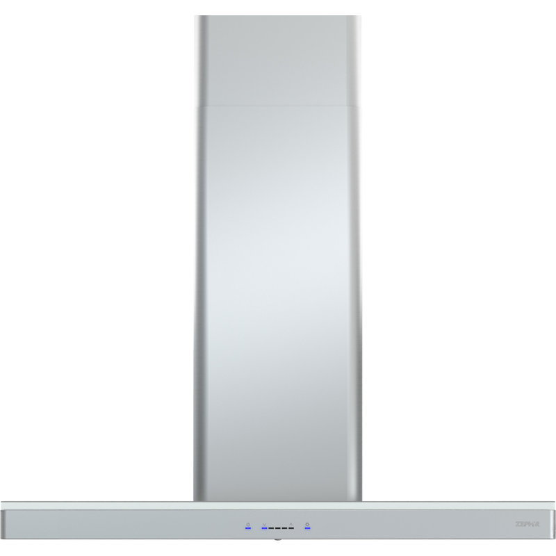 Hotte murale 30 pouces Zephyr Luce 600 CFM avec lumière DEL en acier inoxydable
