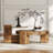 2-Piece Modern Round Nesting Coffee Table Set For Home & Apartment-891189533-891189530