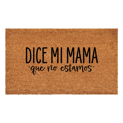 Paillasson Dice mi Mama que no estamos