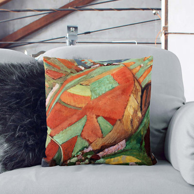 Cultivated Hills Square Throw Cushion