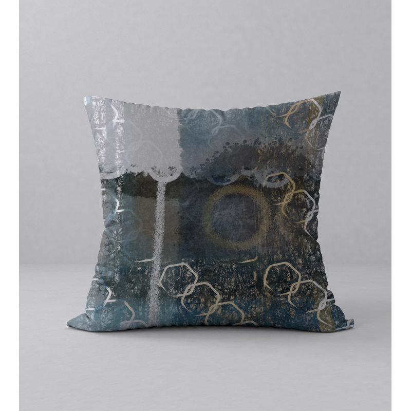 Geometric Reversible Throw Pillow, 20" x 20"