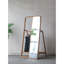 Grand cintre de 38 x 23 x 71,5 po avec miroir intégré - pratique et élégant pour le vestibule ou la chambre à coucher