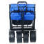 Chariot de plage pliant Wagon Garden (bleu)