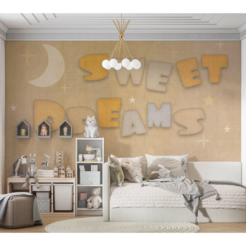 Adhésif mural pelez et collez les enfants - Sweet Dreams, L 100 po x l 135 po