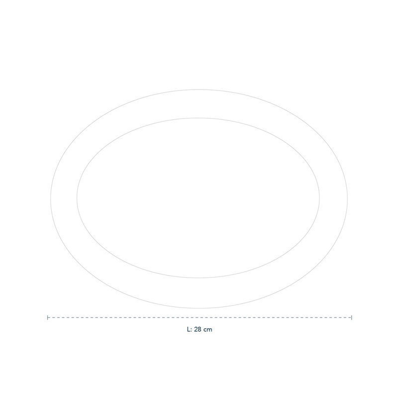 Royal Copenhagen Princess Oval Platter