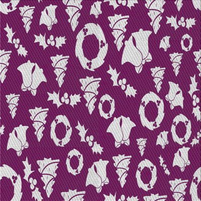 Mauve/blanc Tapis décoratif