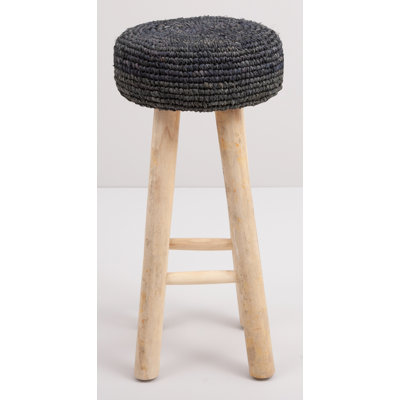 Baysidevillage Counter Stool with Solid Wood Frame