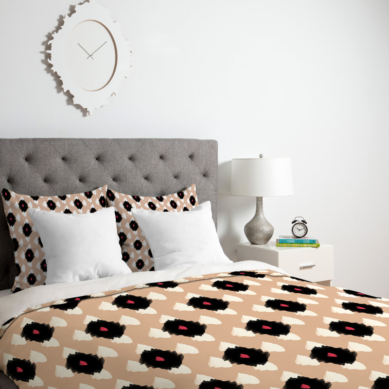 Housse de couette Allyson Johnson Ikat Class, Housse de couette pour grand lit
