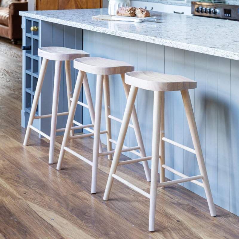wash Bar Stool, White