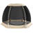 Fiberglass Patio Gazebo Pop Up with Screen Room Tents-81779416