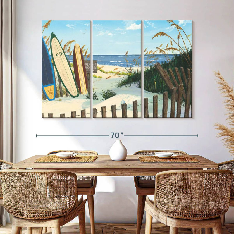 Gillard Beach Access, 42" H x 65" W