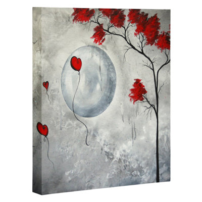 « far side of the moon », impression sur toile tendue