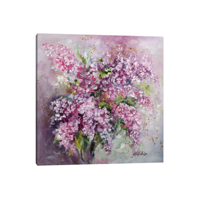 Lilac Time By Nastasiart - Wrapped Canvas Art Prints by Nastasiart - Wrapped Canvas Gallery-Wrapped Canvas Giclée