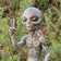 Ancient Alien Outer Space Alien Dude and Babe Shelf Sitters 2 Piece Statue Set