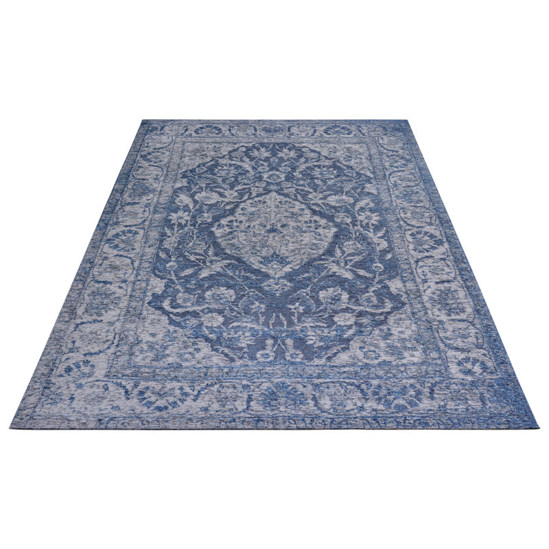 Catania Blue Rug, Rectangular 200 x 285cm