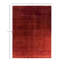 Tapis unique noué à la main Fine Vibrance - rose, 9 pi 4 po x 11 pi 10 po