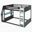 Lit de jeu avec bureau RVB surdimensionné à fixation latérale-2002368017