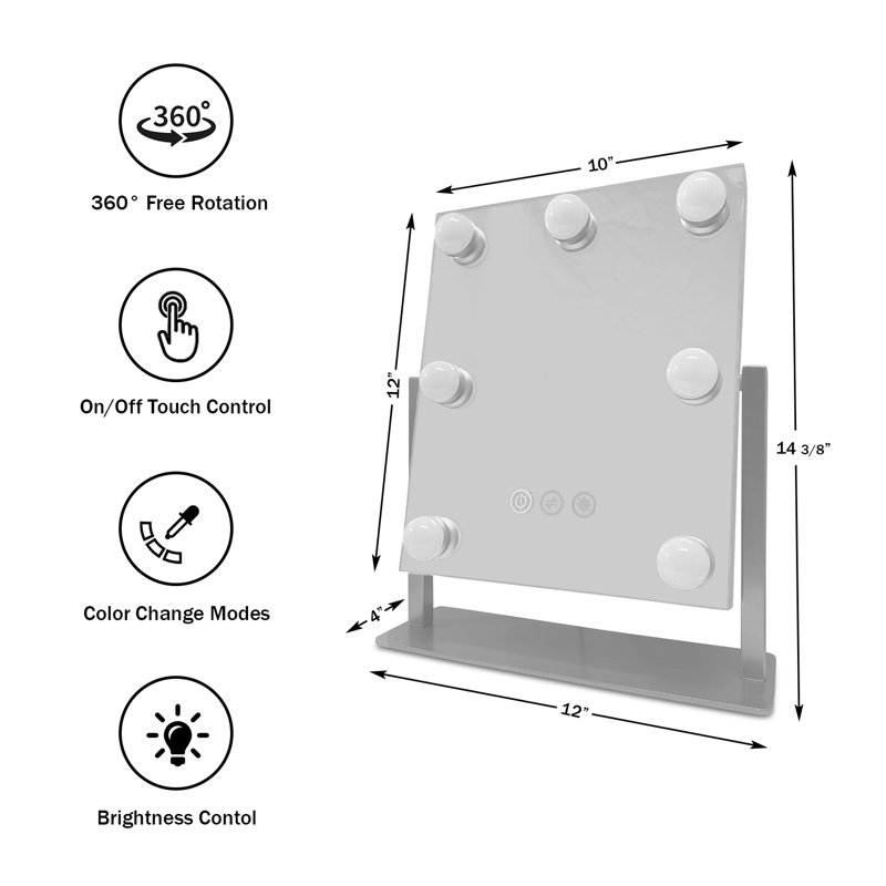 Solid Wood Flat Mirror