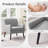 27"W Polyester Upholstered Accent Chair(Set Of 2)-1476284071