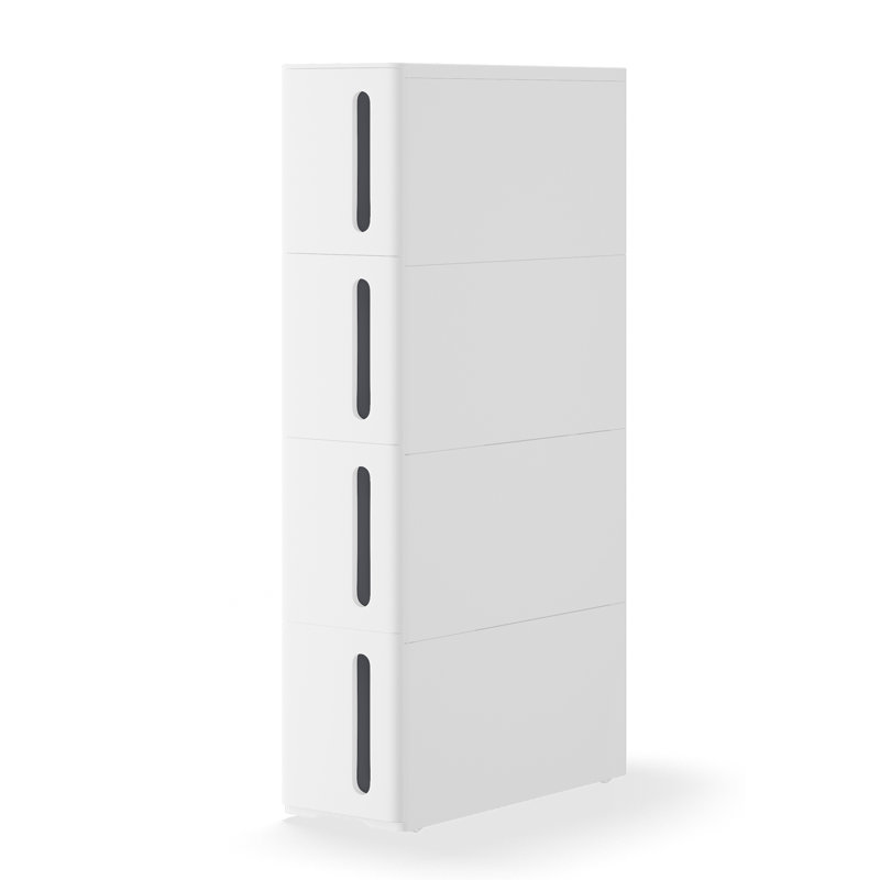 Hartmut Plastic / Acrylic Bathroom Drawers, White